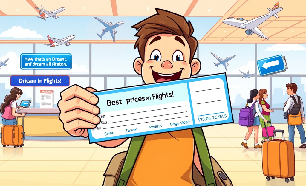 Imagem que representa passagens aéreas com preços acessíveis.