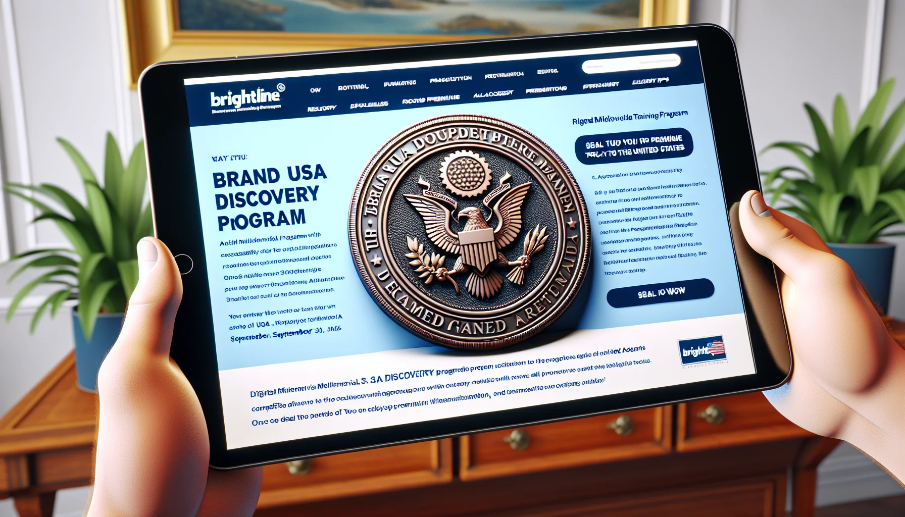 Como participar do selo Brightline no Brand USA Discovery Program e garantir sua chance no sorteio imperdível Como participar do selo Brightline no Brand USA Discovery Program e garantir sua chance no sorteio imperdível
