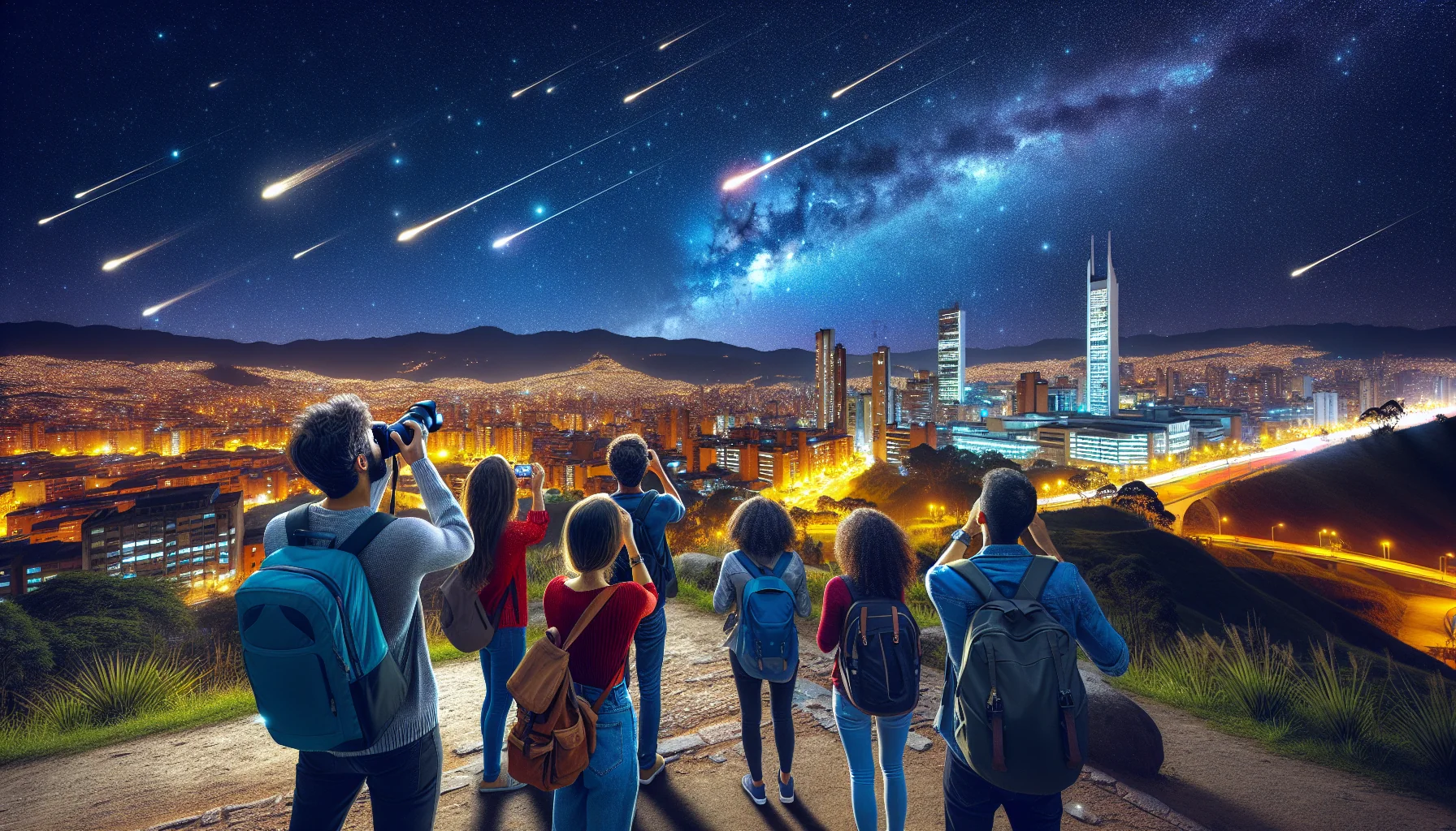 1. Chuvas de Meteoros e Destinos Econômicos para Observação Astronômica 1. Chuvas de Meteoros e Destinos Econômicos para Observação Astronômica