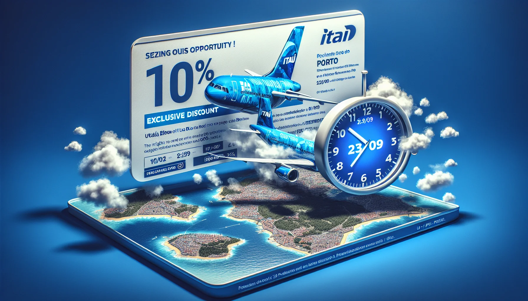 Alerta de oportunidade: 10% de desconto Azul para voar a Porto (OPO) Alerta de oportunidade: 10% de desconto Azul para voar a Porto (OPO)