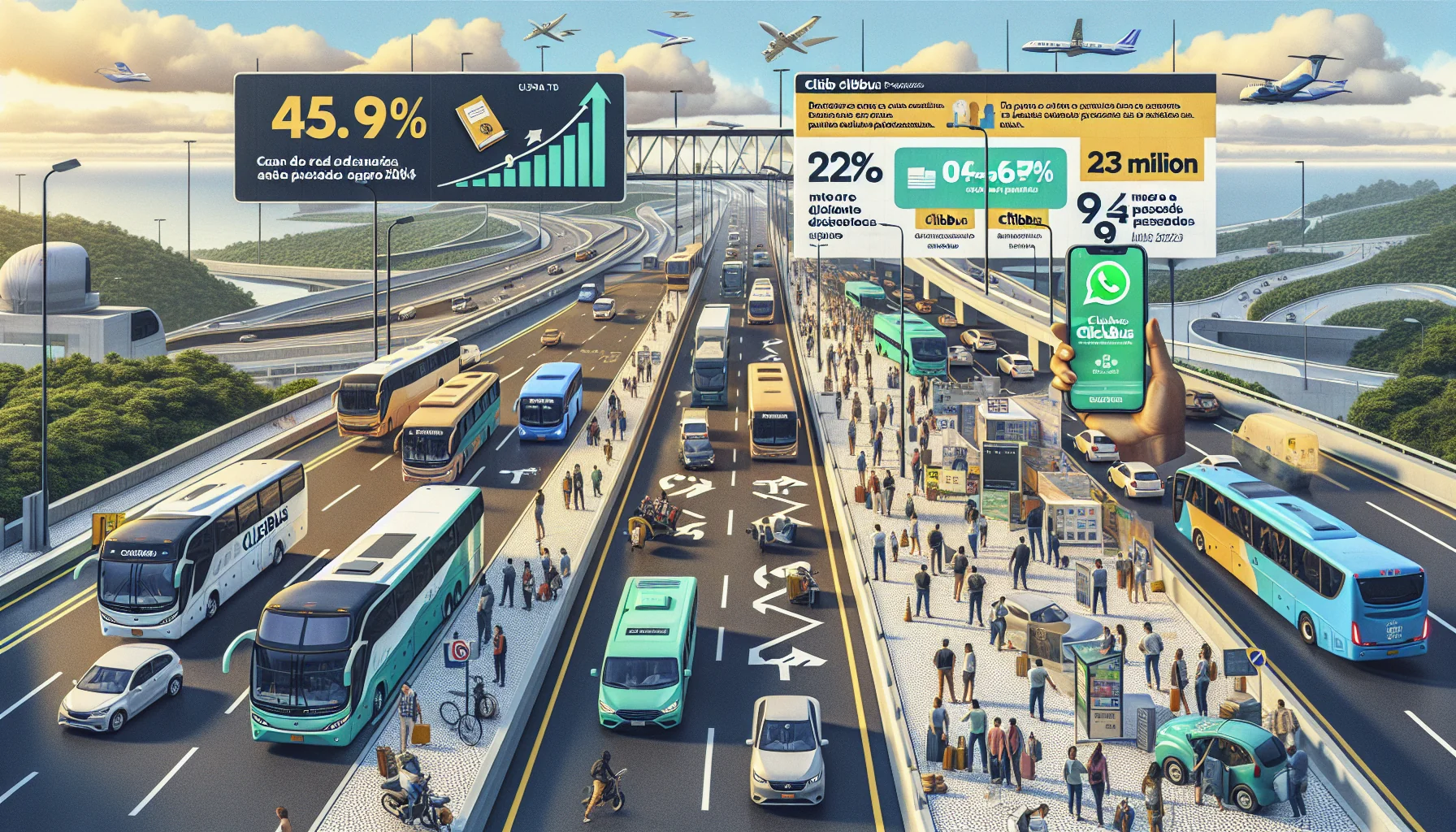 Crescimento do Transporte Rodoviário no Brasil e a Relevância do Clube ClickBus Crescimento do Transporte Rodoviário no Brasil e a Relevância do Clube ClickBus